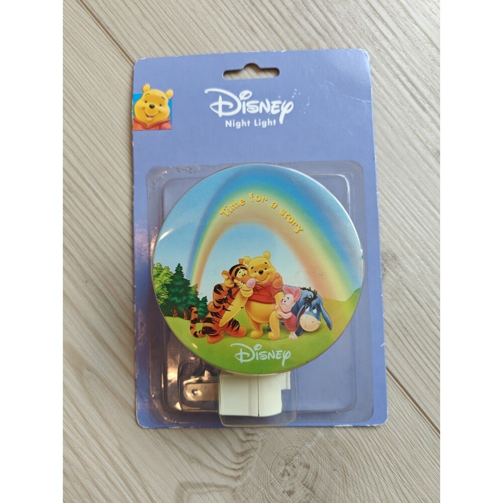 Disney Winnie the Pooh And Friends Rotary Shade Plug-In Night Light